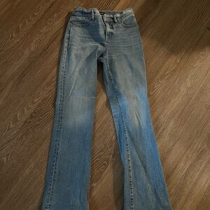 Express Light Blue Women's Boot Cut Jeans
